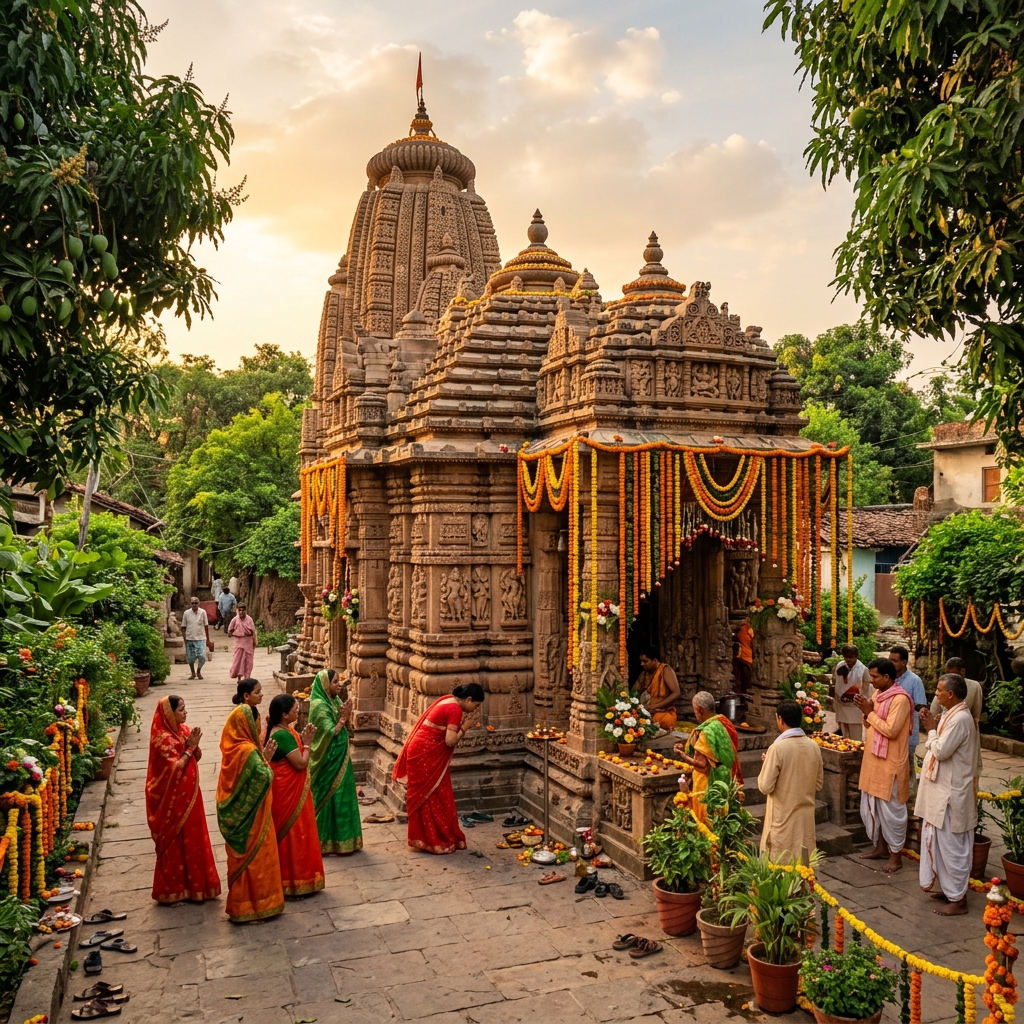 Temple Gangauli
