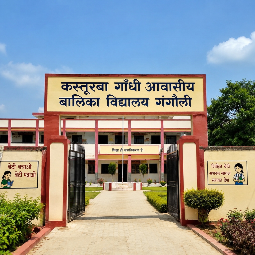 कस्तूरबा गांधी आवासीय बालिका विद्यालय गंगौली